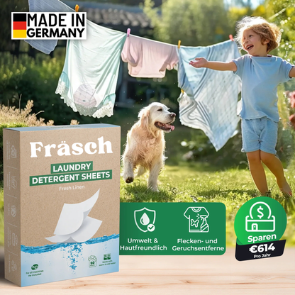 Fräsch Waschmittel-Blätter